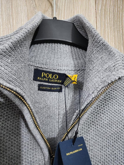 Men’s Ralph Lauren Zip Neck jumper custom fits